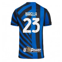 Billiga Inter Milan Nicolo Barella #23 Hemma fotbollskläder 2024-25 Kortärmad